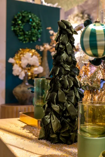 albero in feltro